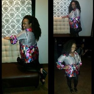 Eclectic fashion top